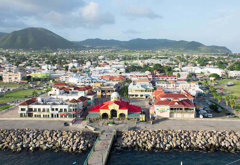 St Kitts & Nevis editorial photograph