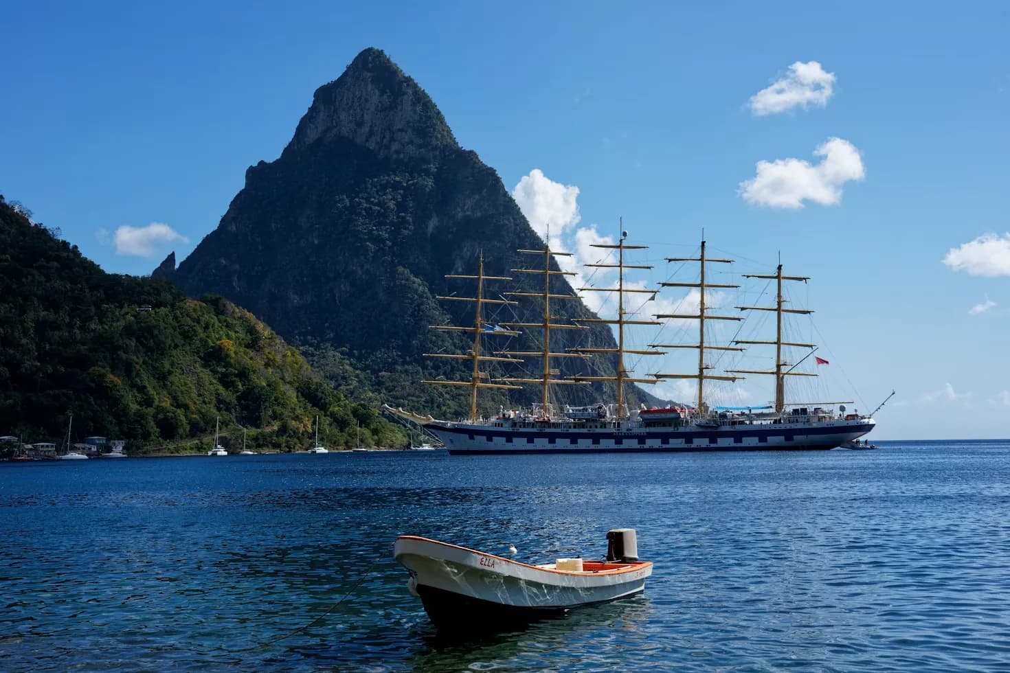 St Lucia editorial photograph